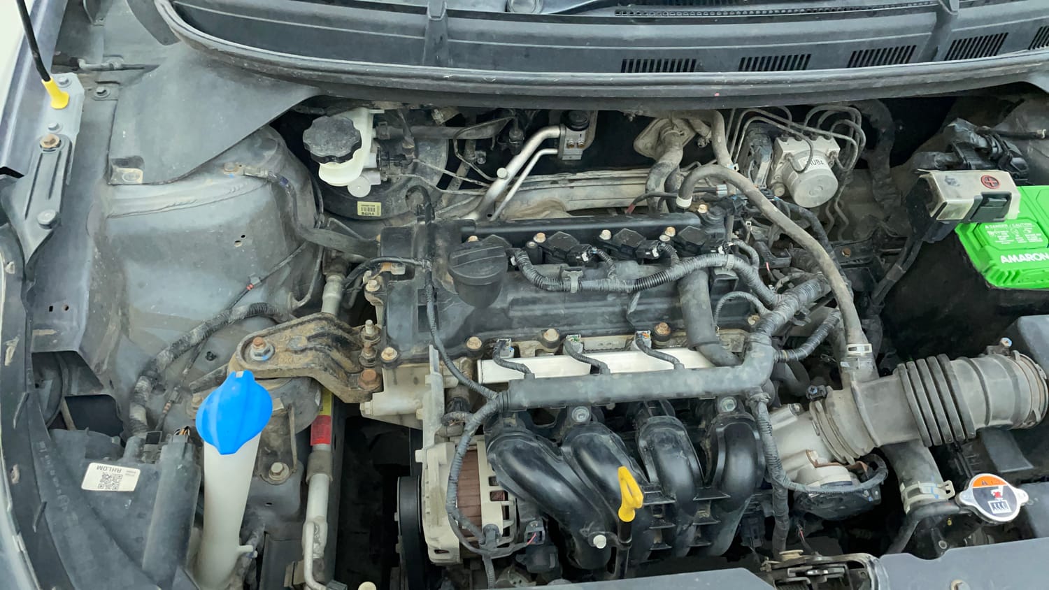 Used 2018 Hyundai Elite i20 Sportz 1.2 Petrol Manual engine ENGINE RIGHT SIDE VIEW