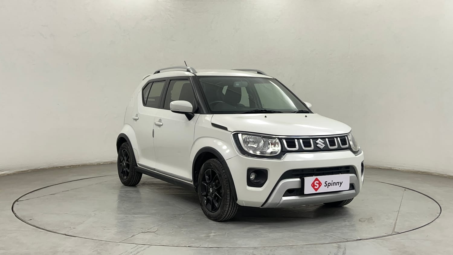 Used 2022 Maruti Suzuki Ignis Zeta 1.2 MT Petrol Manual exterior RIGHT FRONT CORNER VIEW