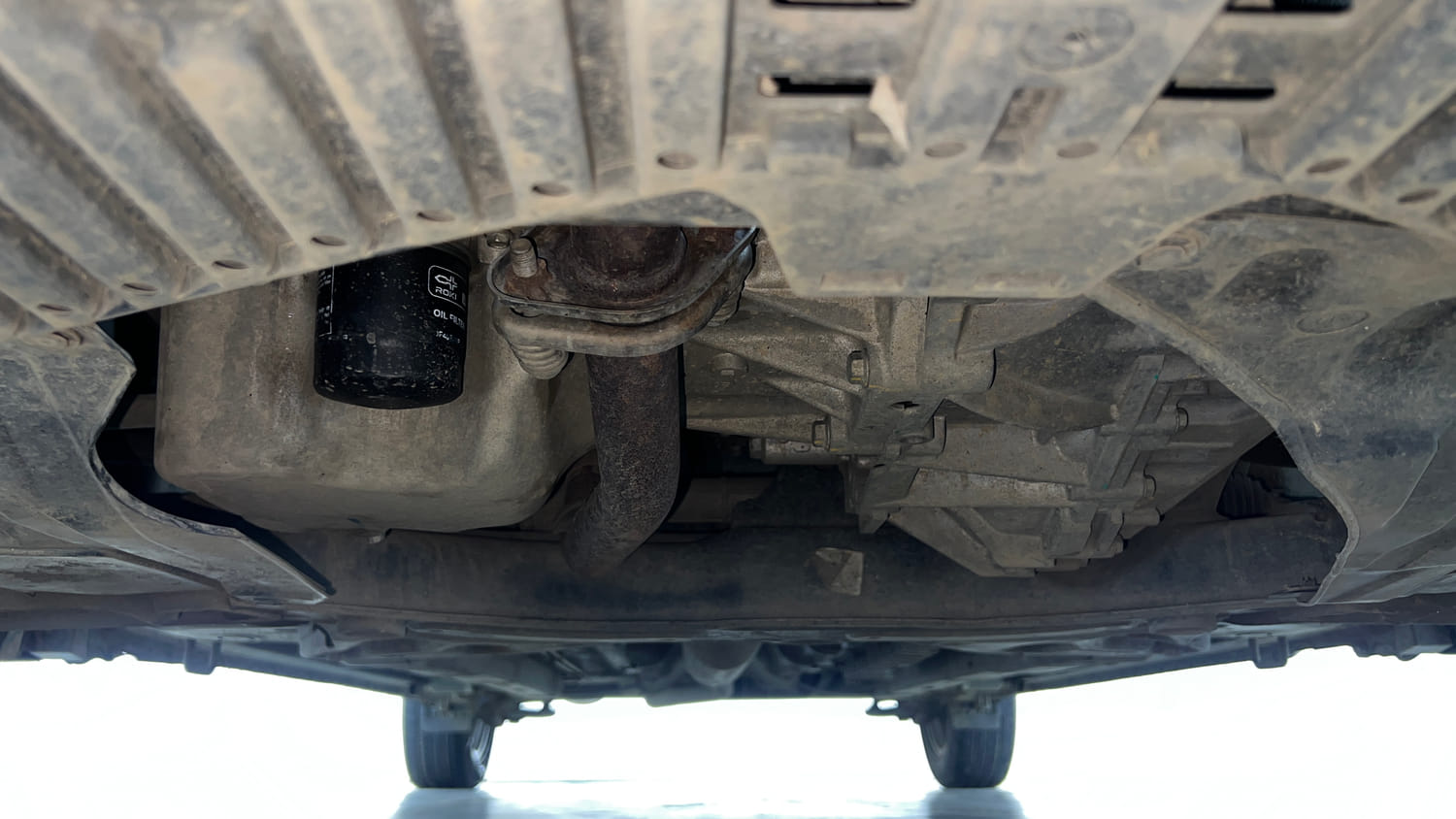 Used 2022 Maruti Suzuki Ciaz Zeta 1.5 Petrol Manual extra FRONT LEFT UNDERBODY VIEW