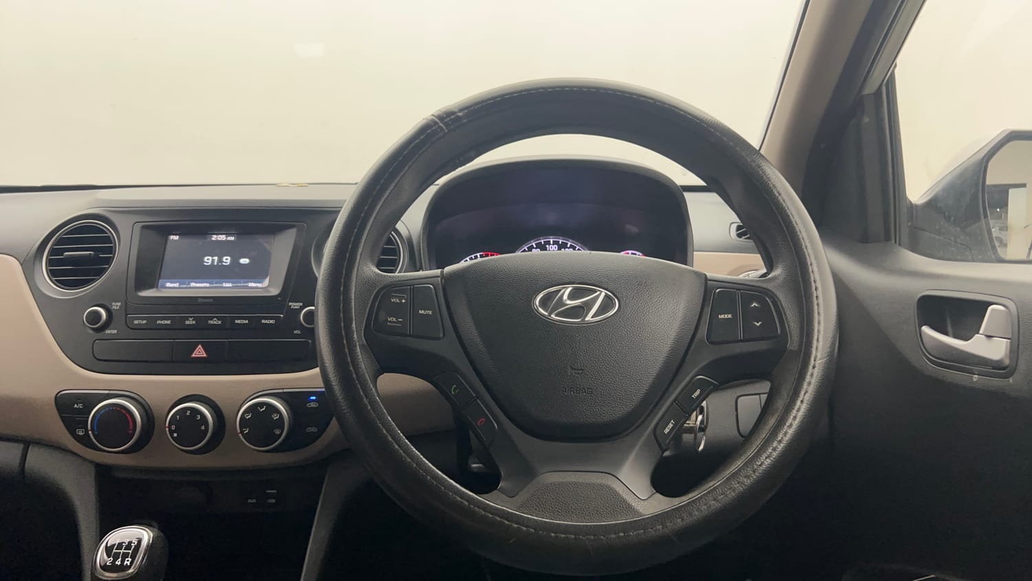 Used 2017 Hyundai Grand i10 Sportz 1.2 Kappa VTVT Petrol Manual interior STEERING VIEW