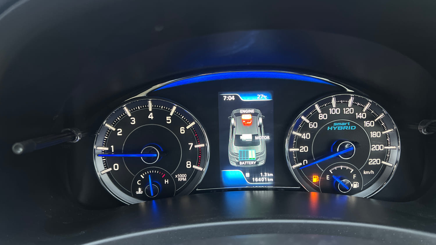 Used 2022 Maruti Suzuki Ciaz Zeta 1.5 Petrol Manual interior CLUSTERMETER VIEW