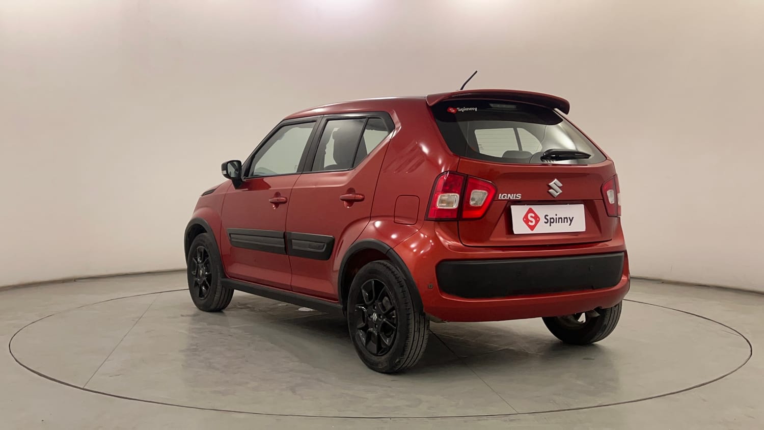 Used 2017 Maruti Suzuki Ignis Alpha MT Petrol Dual Tone Petrol Manual exterior LEFT REAR CORNER VIEW