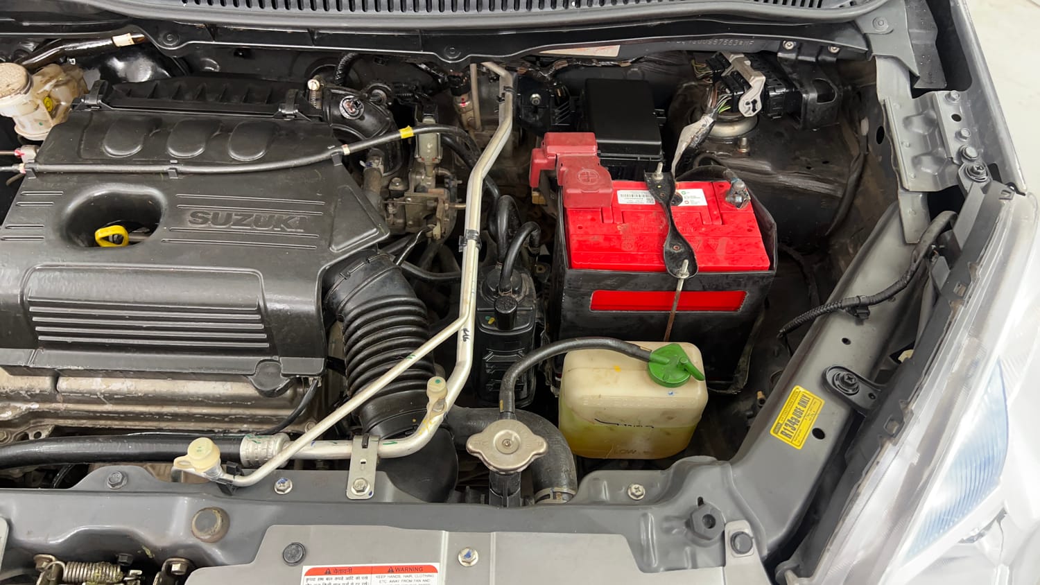 Used 2015 Maruti Suzuki Wagon R VXI Petrol Manual engine ENGINE LEFT SIDE VIEW