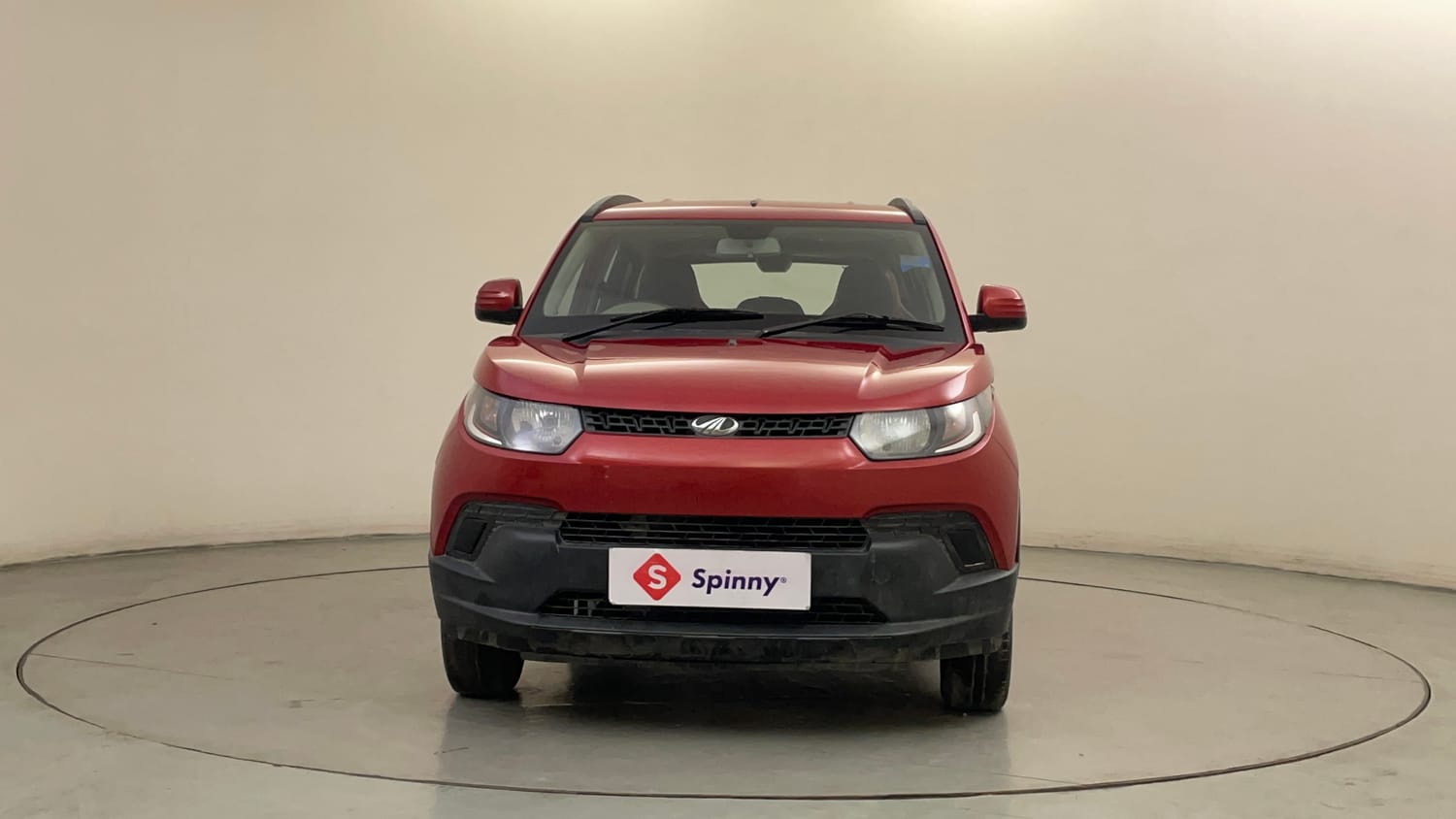 Used 2016 Mahindra KUV100 K4 6 STR Petrol Manual exterior FRONT VIEW