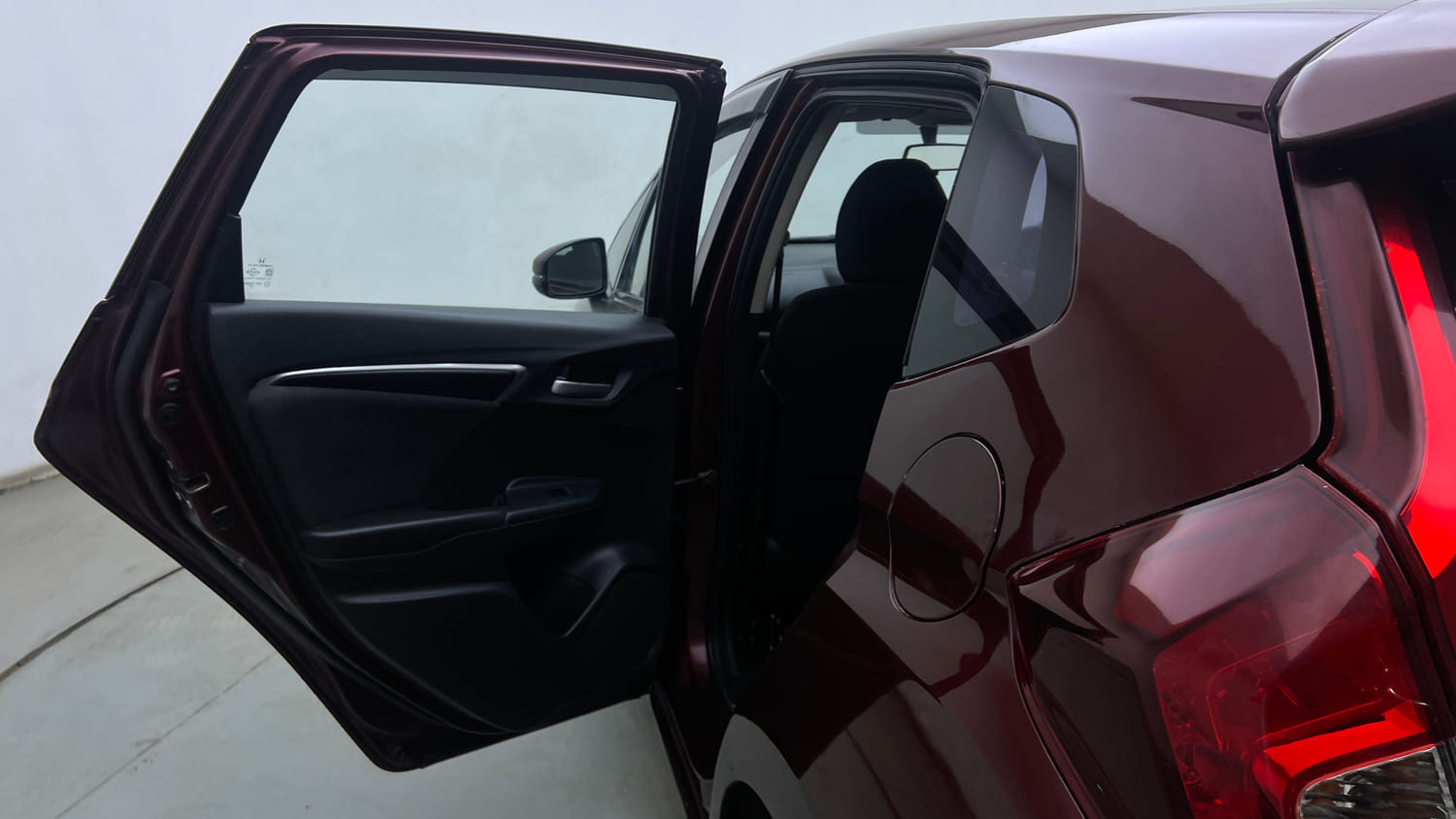 Used 2015 Honda Jazz VX Petrol Petrol Manual interior LEFT REAR DOOR OPEN VIEW