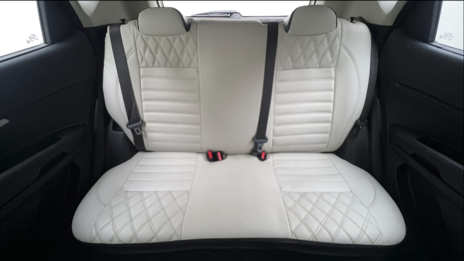 Used 2024 Kia Sonet HTK (O) 1.2 Petrol MT Petrol Manual interior REAR SEAT CONDITION VIEW