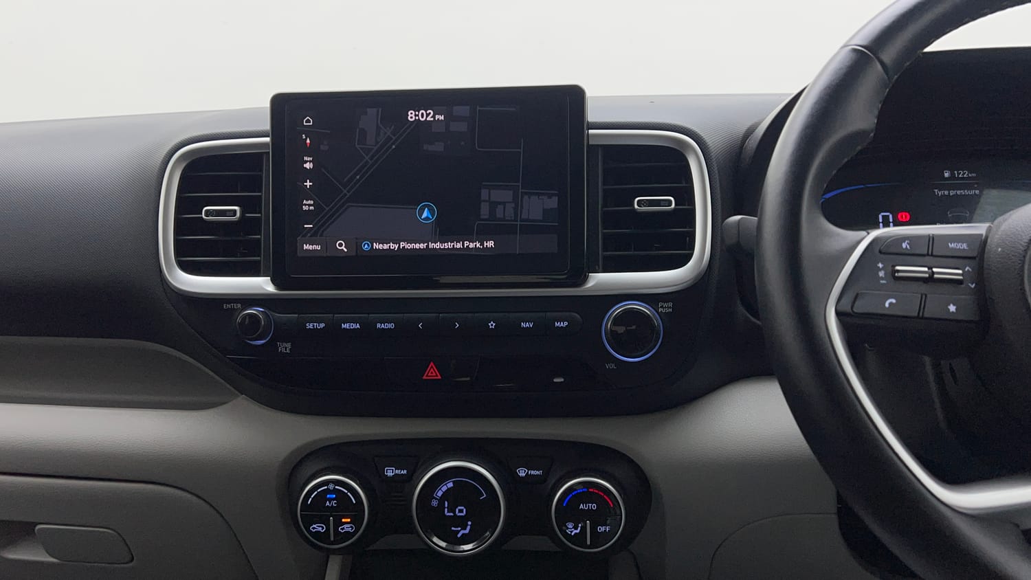 Used 2024 Hyundai Venue SX 1.2 Petrol Petrol Manual interior MUSIC SYSTEM & AC CONTROL VIEW