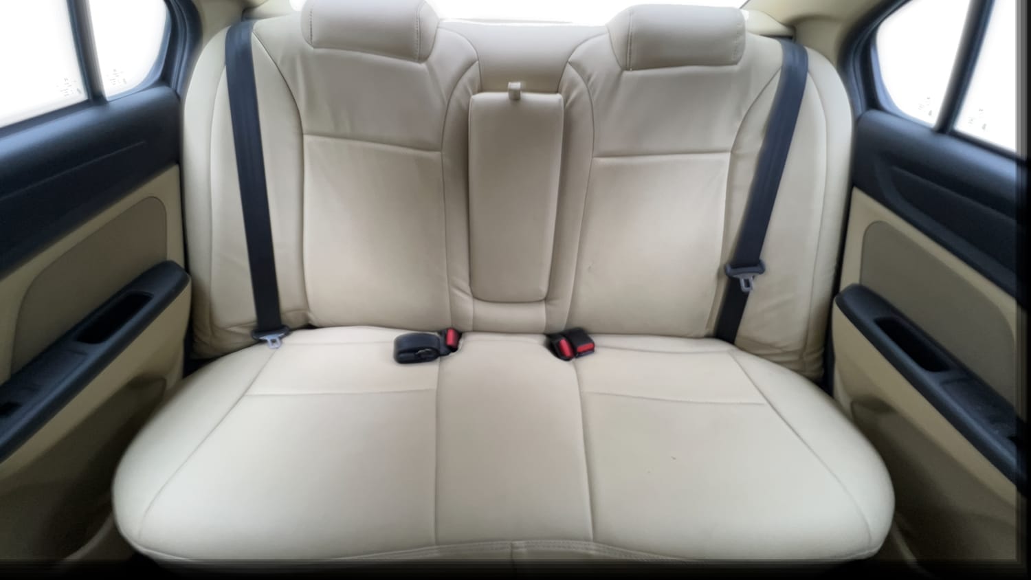 Used 2019 Honda Amaze 1.2 V MT Petrol Petrol Manual interior REAR SEAT CONDITION VIEW