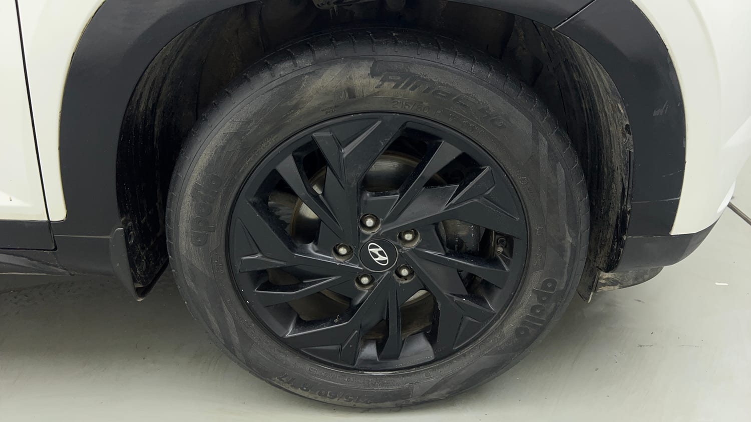 Used 2021 Hyundai Creta SX (O) 1.5 Diesel Automatic Diesel Automatic tyres RIGHT FRONT TYRE RIM VIEW