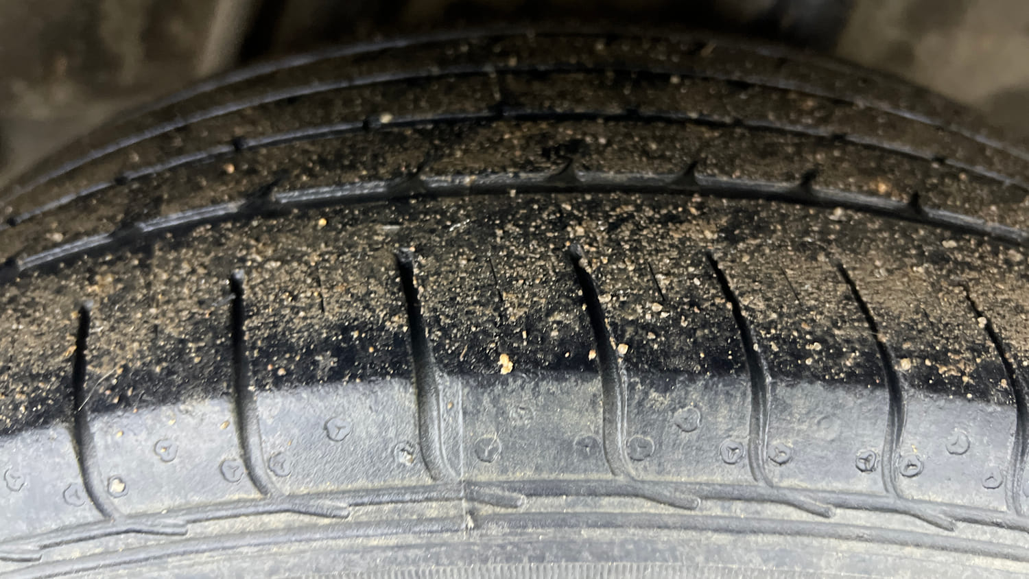Used 2017 Honda WR-V VX MT Petrol Petrol Manual tyres LEFT REAR TYRE TREAD VIEW