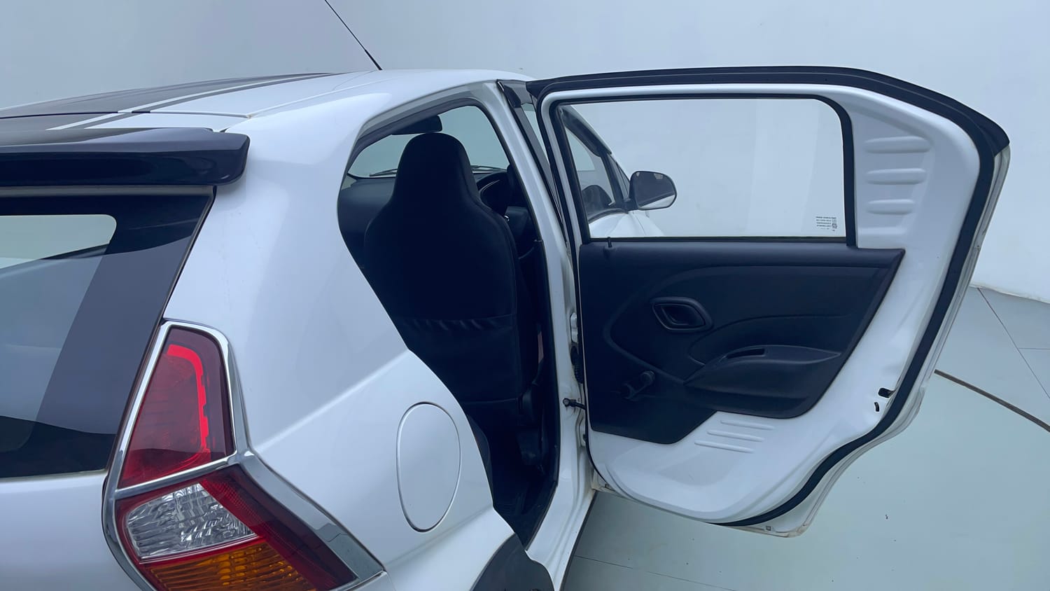 Used 2016 Datsun Redi-GO S Petrol Manual interior RIGHT REAR DOOR OPEN VIEW