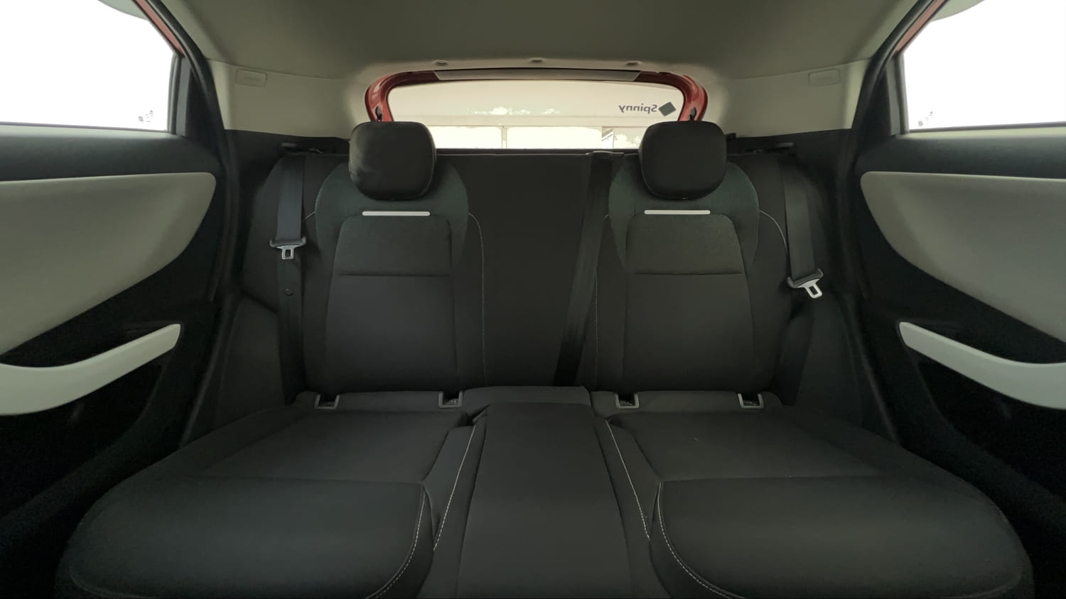 Used 2024 Tata Nexon Creative Plus S 1.2 Revotron Petrol 6MT DT Petrol Manual interior REAR SEAT CONDITION VIEW