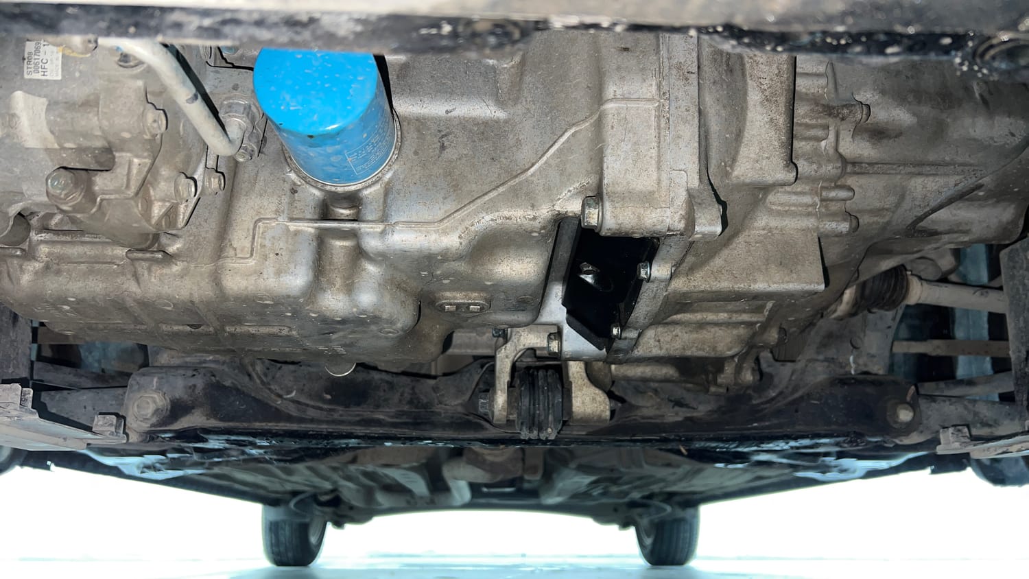 Used 2019 Honda Amaze 1.2 V MT Petrol Petrol Manual extra FRONT LEFT UNDERBODY VIEW