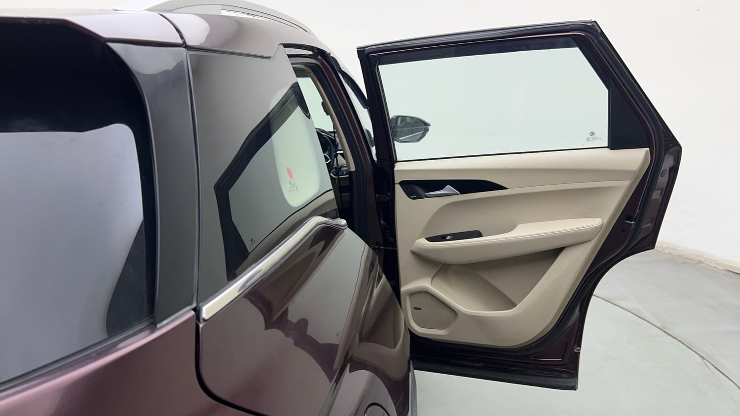 Used 2021 MG Motors Hector Sharp 1.5 Petrol Turbo DCT Petrol Automatic interior RIGHT REAR DOOR OPEN VIEW