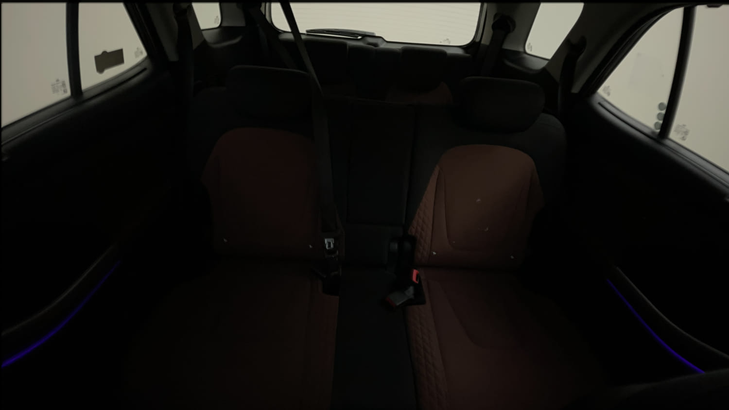 Used 2023 Hyundai Alcazar Prestige 7 STR 1.5 Diesel Diesel Manual interior REAR SEAT CONDITION VIEW