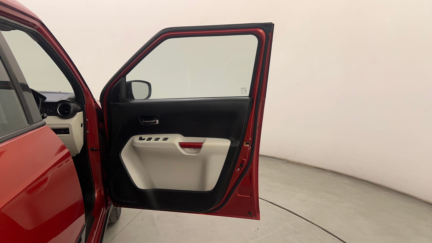 Used 2017 Maruti Suzuki Ignis Alpha MT Petrol Dual Tone Petrol Manual interior RIGHT FRONT DOOR OPEN VIEW