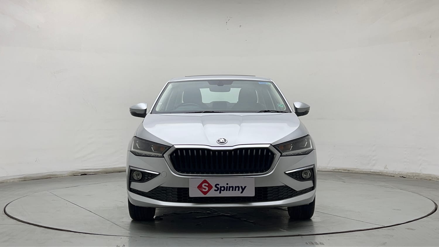 Used 2023 Skoda Slavia Style 1.5L TSI MT Petrol Manual exterior FRONT VIEW