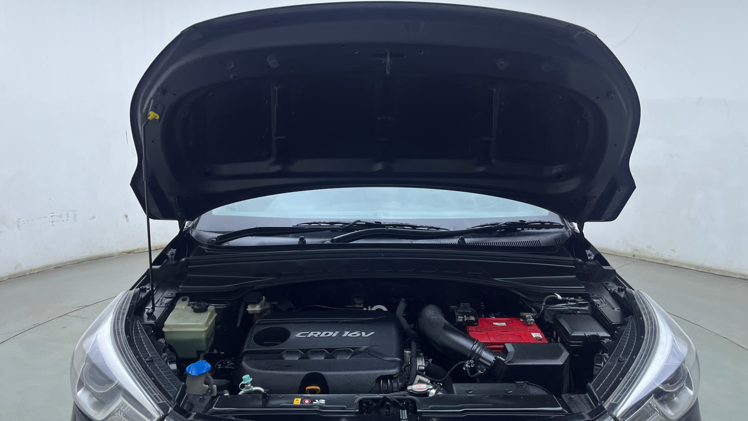 Used 2019 Hyundai Creta SX 1.6 AT CRDi Diesel Automatic engine ENGINE & BONNET OPEN FRONT VIEW