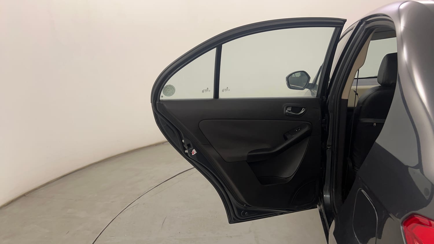 Used 2015 Tata Zest XT Petrol Petrol Manual interior LEFT REAR DOOR OPEN VIEW