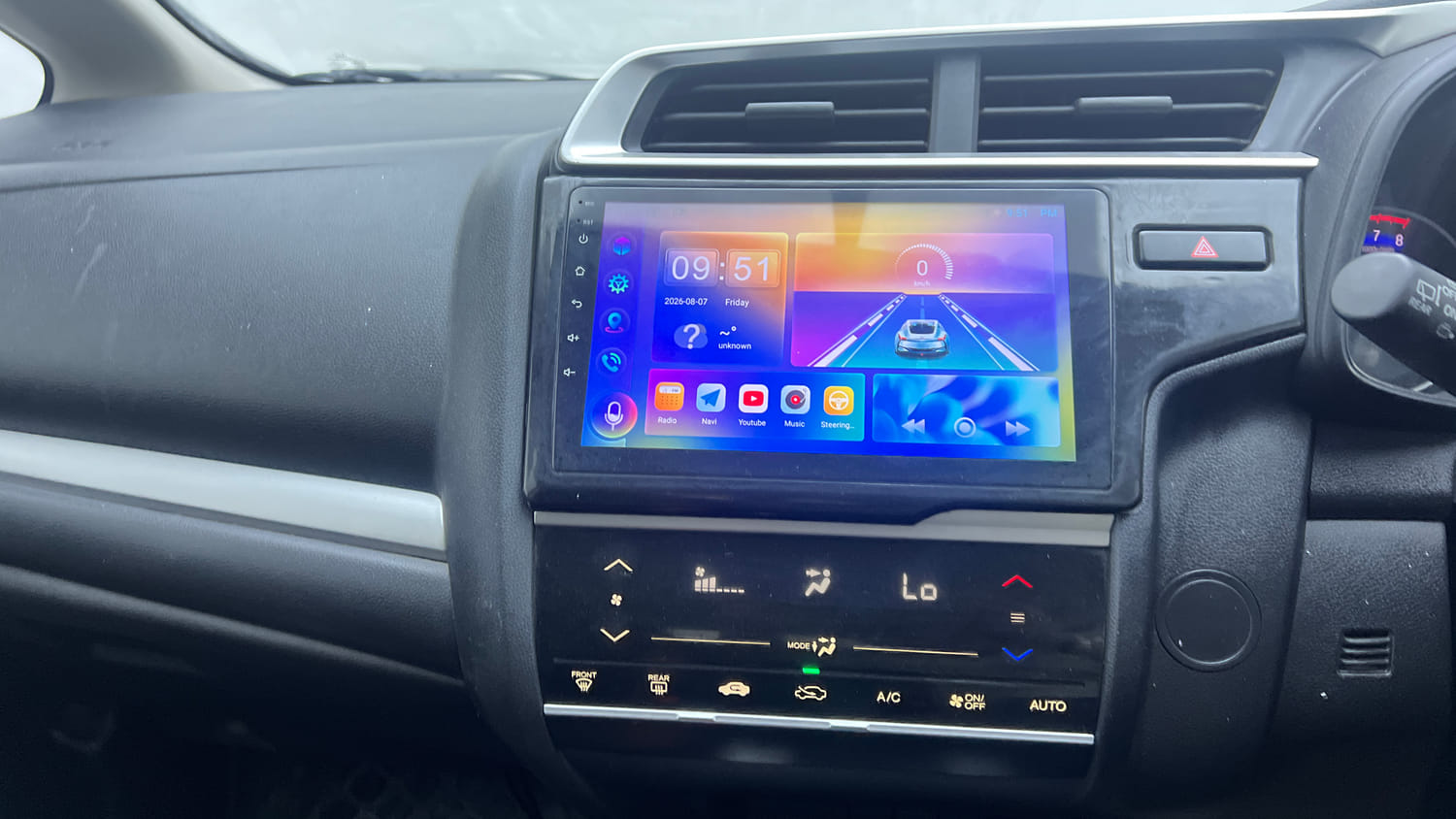 Used 2017 Honda WR-V VX MT Petrol Petrol Manual interior MUSIC SYSTEM & AC CONTROL VIEW