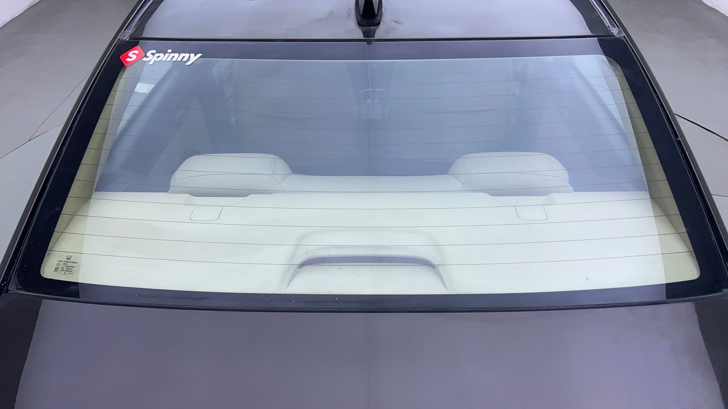 Used 2018 Honda Amaze 1.2 V CVT Petrol Petrol Automatic exterior BACK WINDSHIELD VIEW