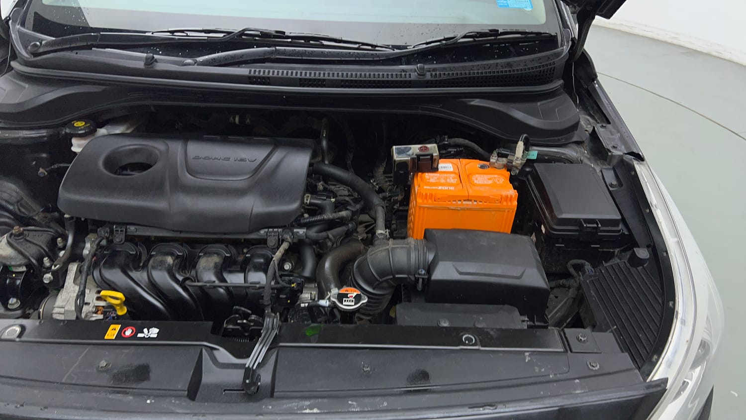 Used 2019 Hyundai Verna SX (O)1.6 VTVT Petrol Manual engine ENGINE LEFT SIDE VIEW