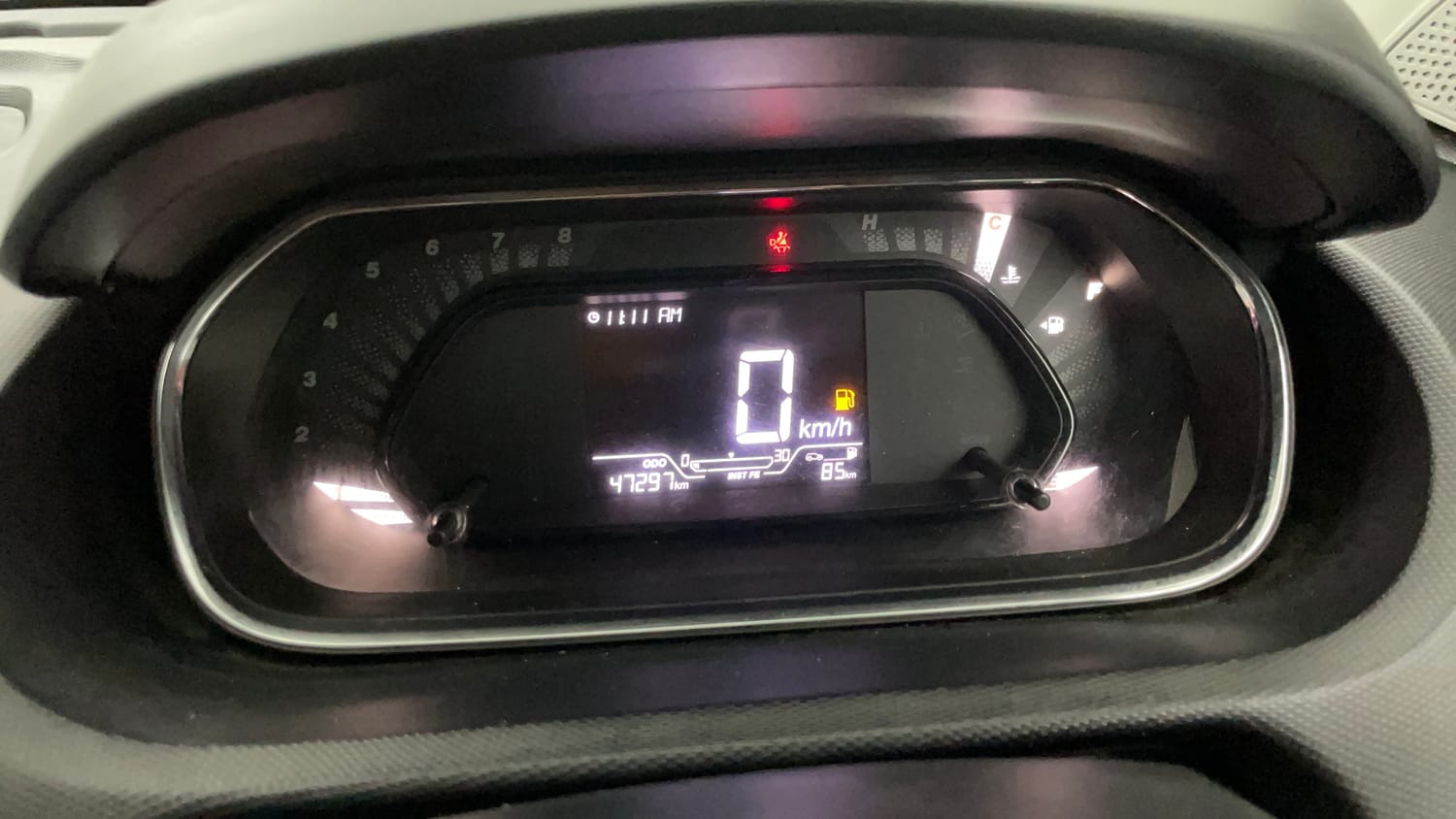 Used 2022 Tata Tiago XT Petrol Manual interior CLUSTERMETER VIEW