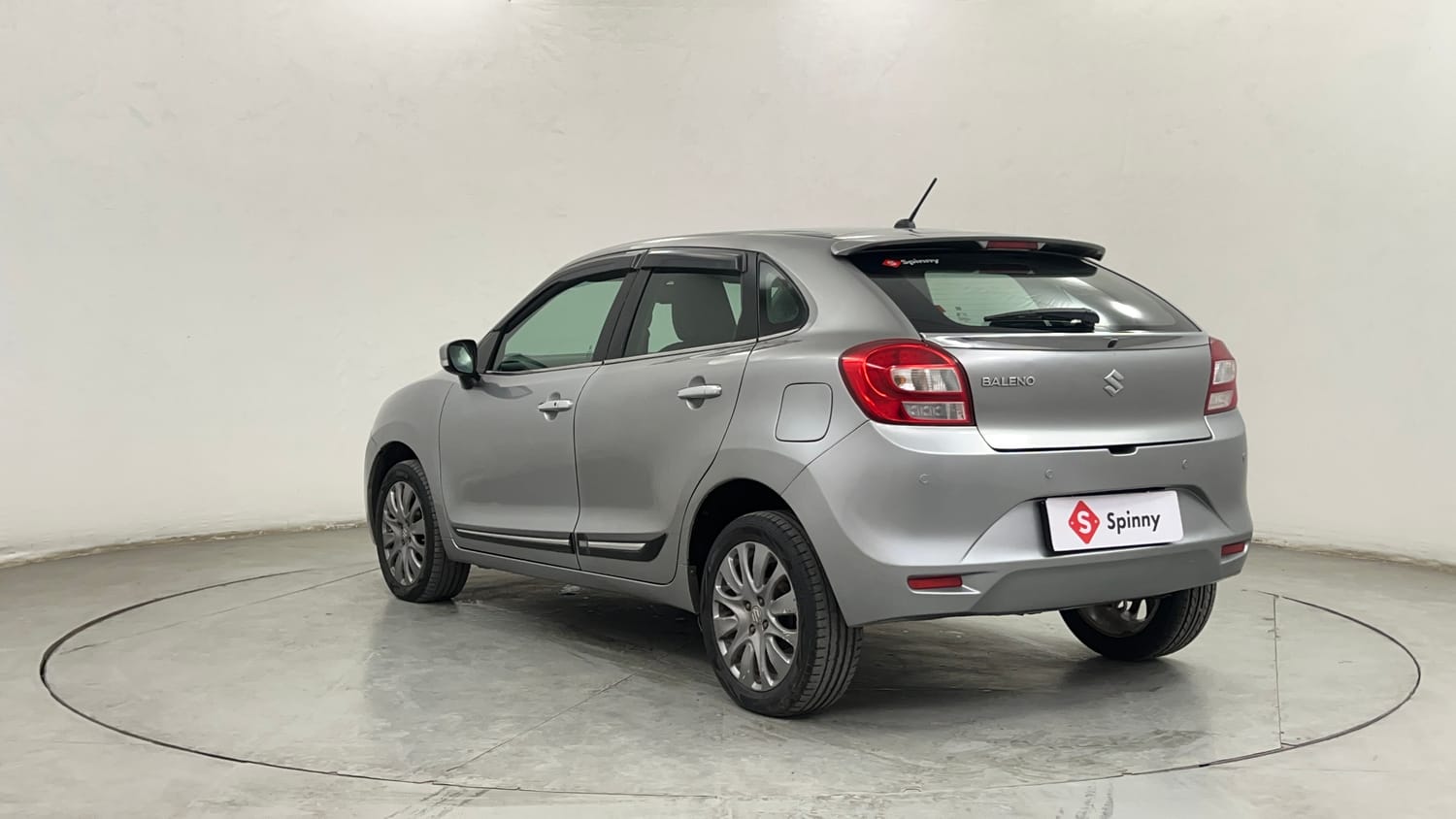 Used 2018 Maruti Suzuki Baleno Alpha 1.2 Petrol Manual exterior LEFT REAR CORNER VIEW