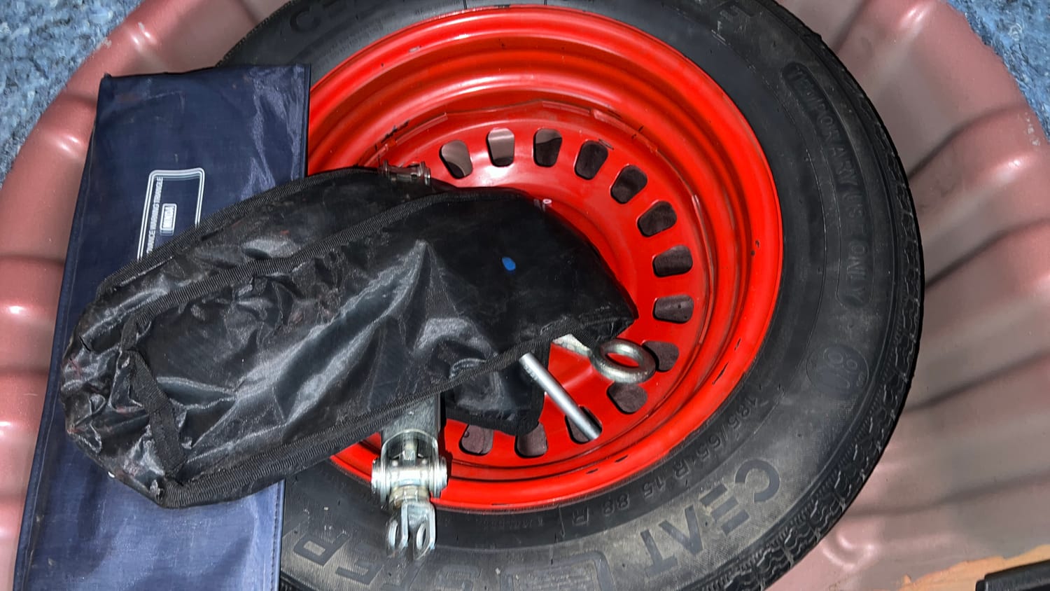 Used 2022 Nissan Magnite XV Turbo CVT Petrol Automatic tyres SPARE TYRE VIEW