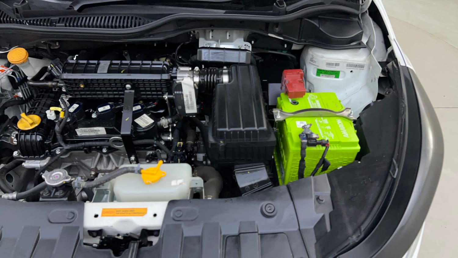 Used 2024 Tata Altroz XZA Plus (S) Petrol Automatic engine ENGINE LEFT SIDE VIEW