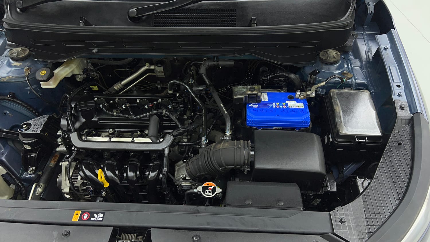 Used 2021 Hyundai Venue S Plus 1.2 Petrol Petrol Manual engine ENGINE LEFT SIDE VIEW