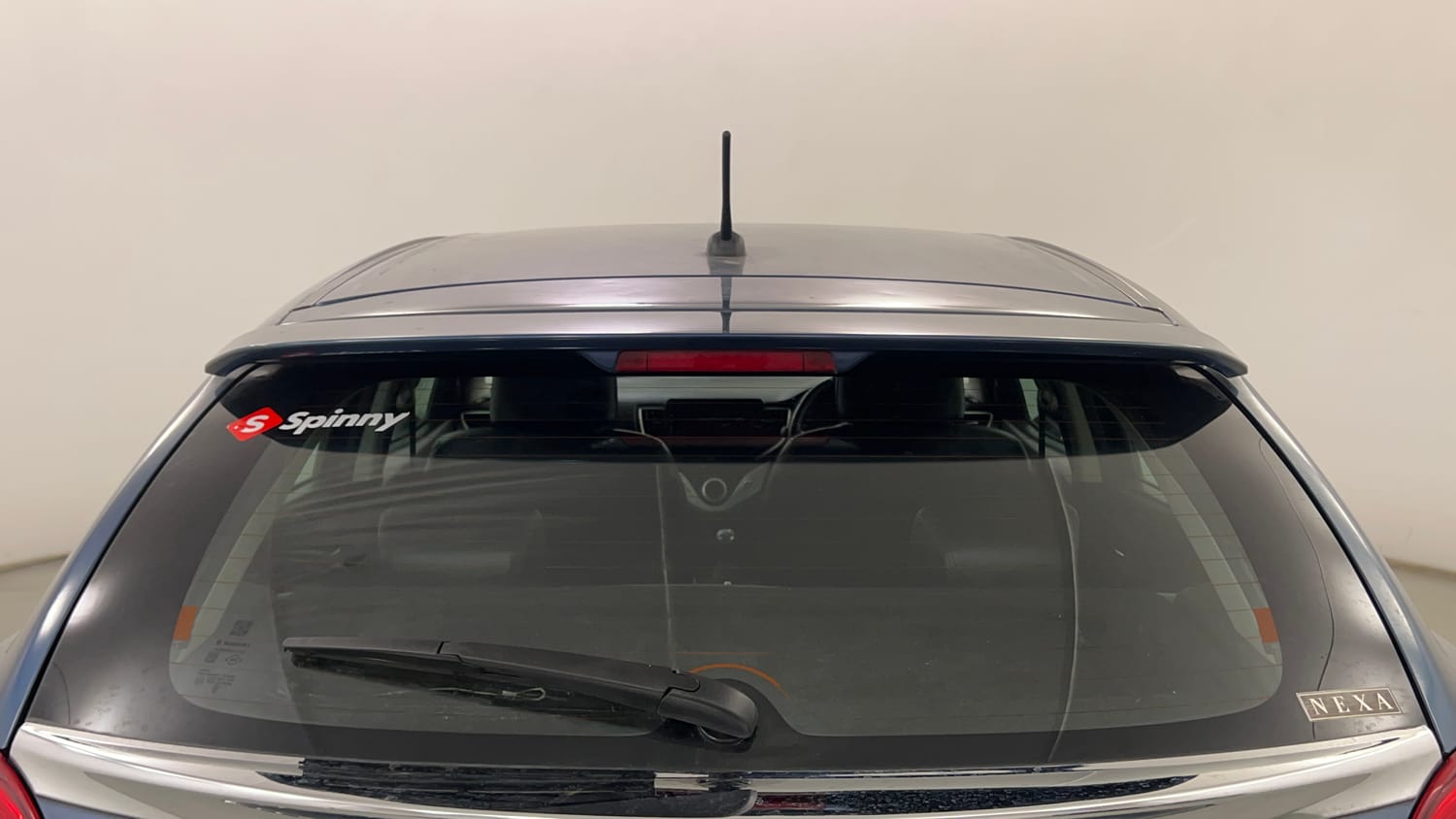 Used 2017 Maruti Suzuki Baleno Alpha 1.2 Petrol Manual exterior BACK WINDSHIELD VIEW