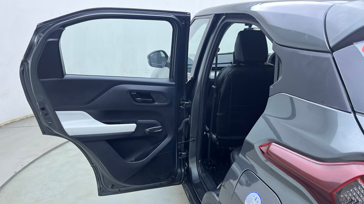 Used 2024 Tata Punch Pure MT Petrol Manual interior LEFT REAR DOOR OPEN VIEW