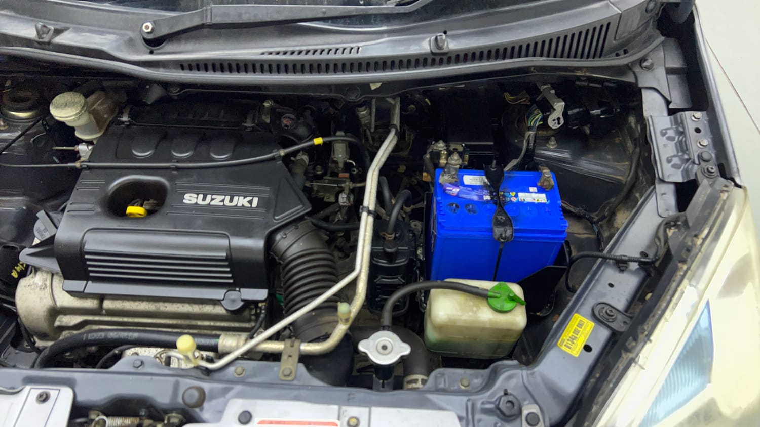 Used 2013 Maruti Suzuki Wagon R VXI Petrol Manual engine ENGINE LEFT SIDE VIEW