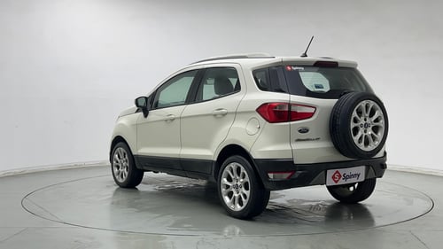 Used 2018 Ford EcoSport Titanium + 1.5L Ti-VCT AT Petrol Automatic exterior LEFT REAR CORNER VIEW