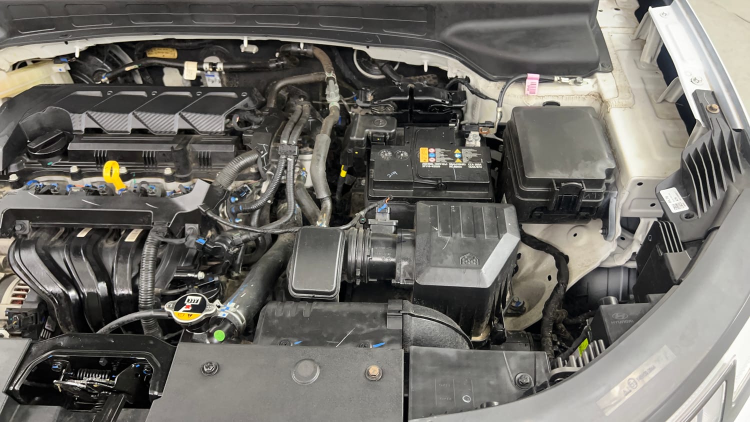Used 2024 Hyundai Creta 1.5 MPi Petrol IVT SX(O) Petrol Automatic engine ENGINE LEFT SIDE VIEW