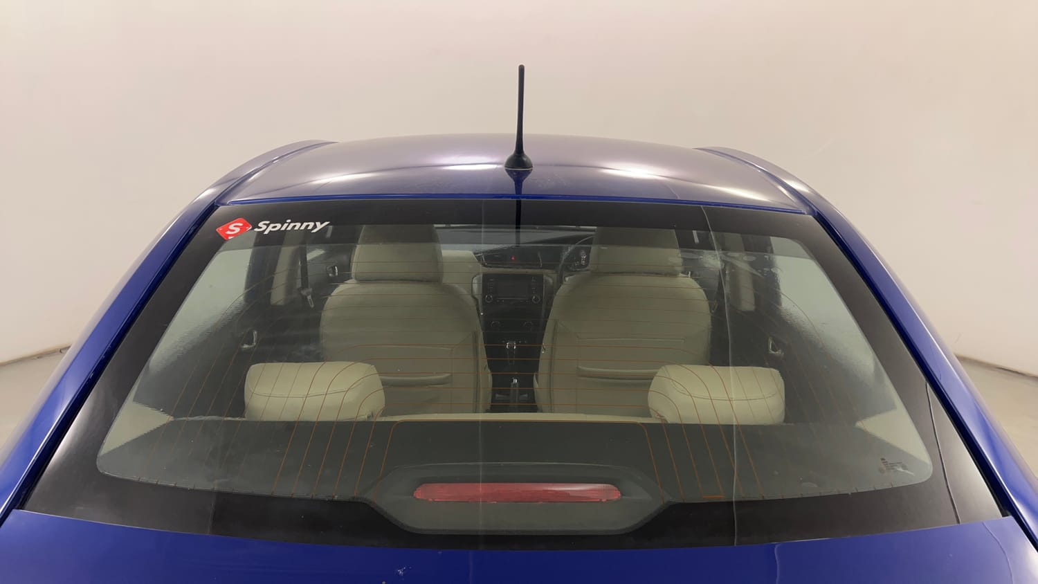 Used 2015 Tata Zest XT Petrol Petrol Manual exterior BACK WINDSHIELD VIEW