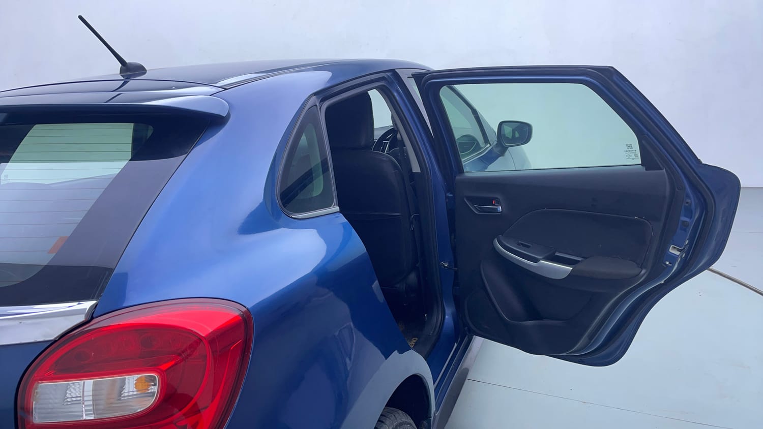 Used 2017 Maruti Suzuki Baleno RS 1.0 Petrol Manual interior RIGHT REAR DOOR OPEN VIEW