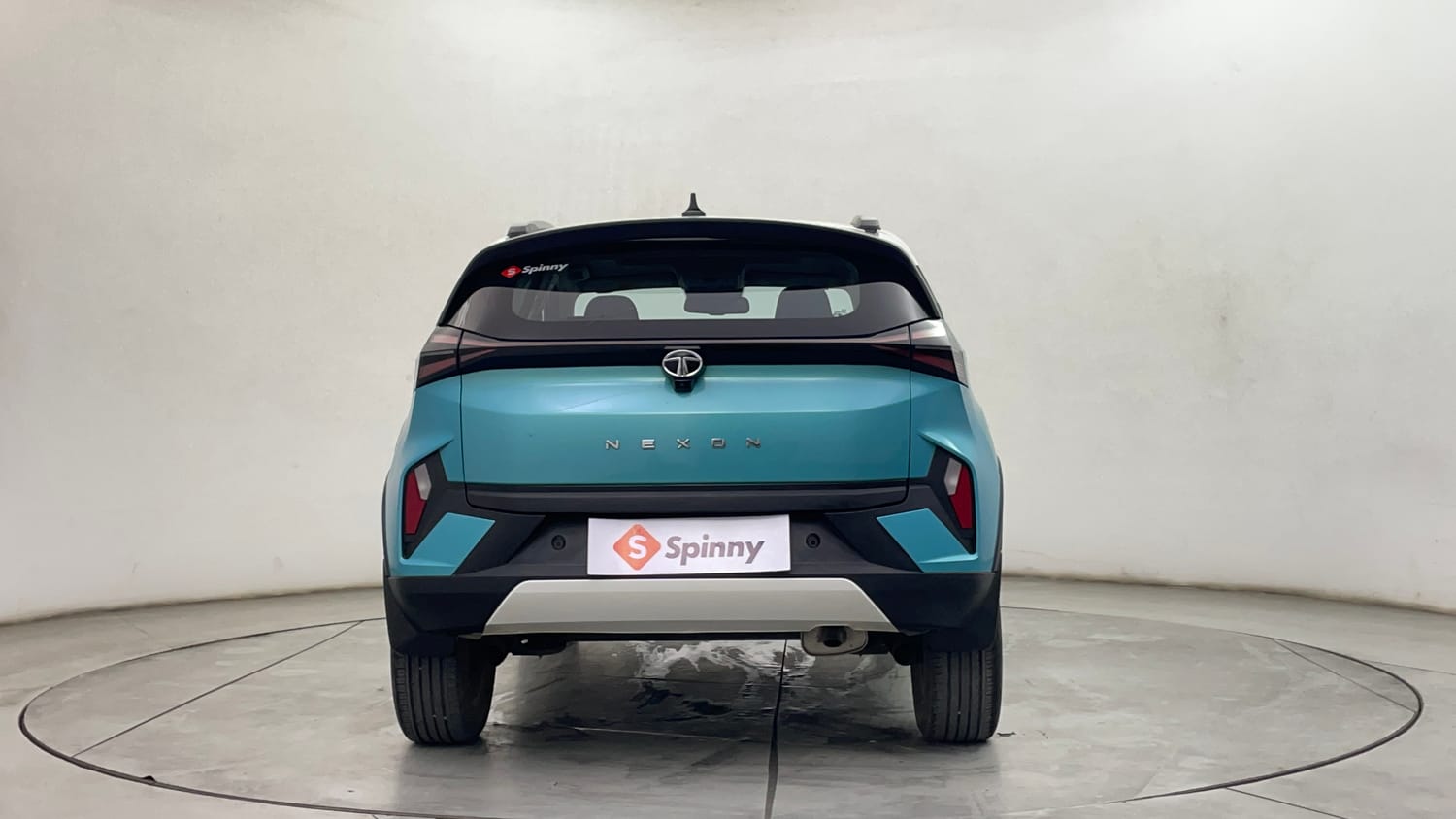 Used 2023 Tata Nexon Creative Plus S 1.2 Revotron Petrol 7DCA DT Petrol Automatic exterior BACK VIEW