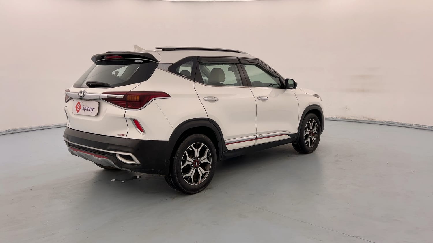 Used 2019 kia Seltos GTX Plus DCT 1.4 Petrol Automatic exterior RIGHT REAR CORNER VIEW