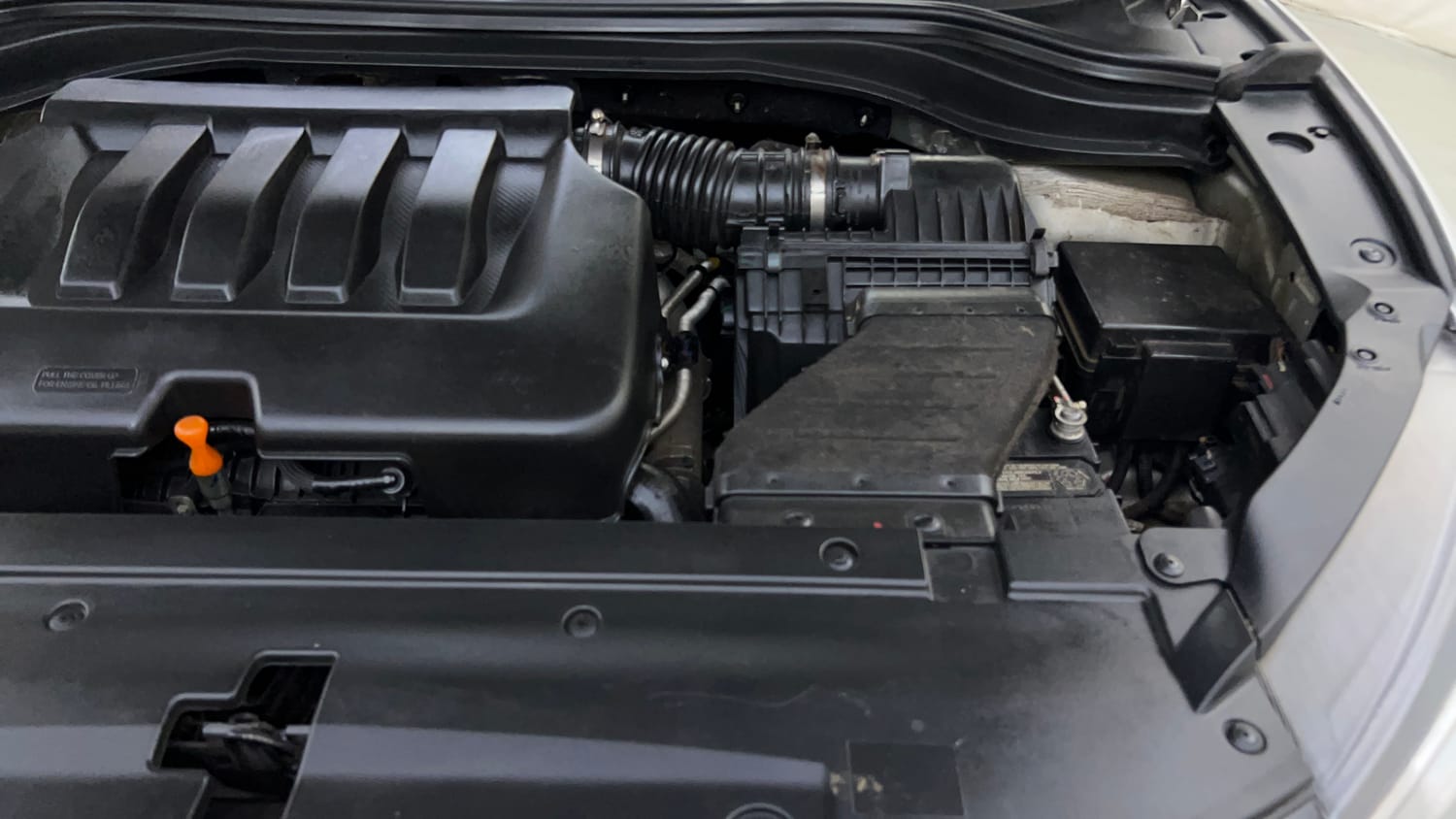 Used 2021 Mahindra XUV700 AX 7 Petrol AT 7 STR Petrol Automatic engine ENGINE LEFT SIDE VIEW