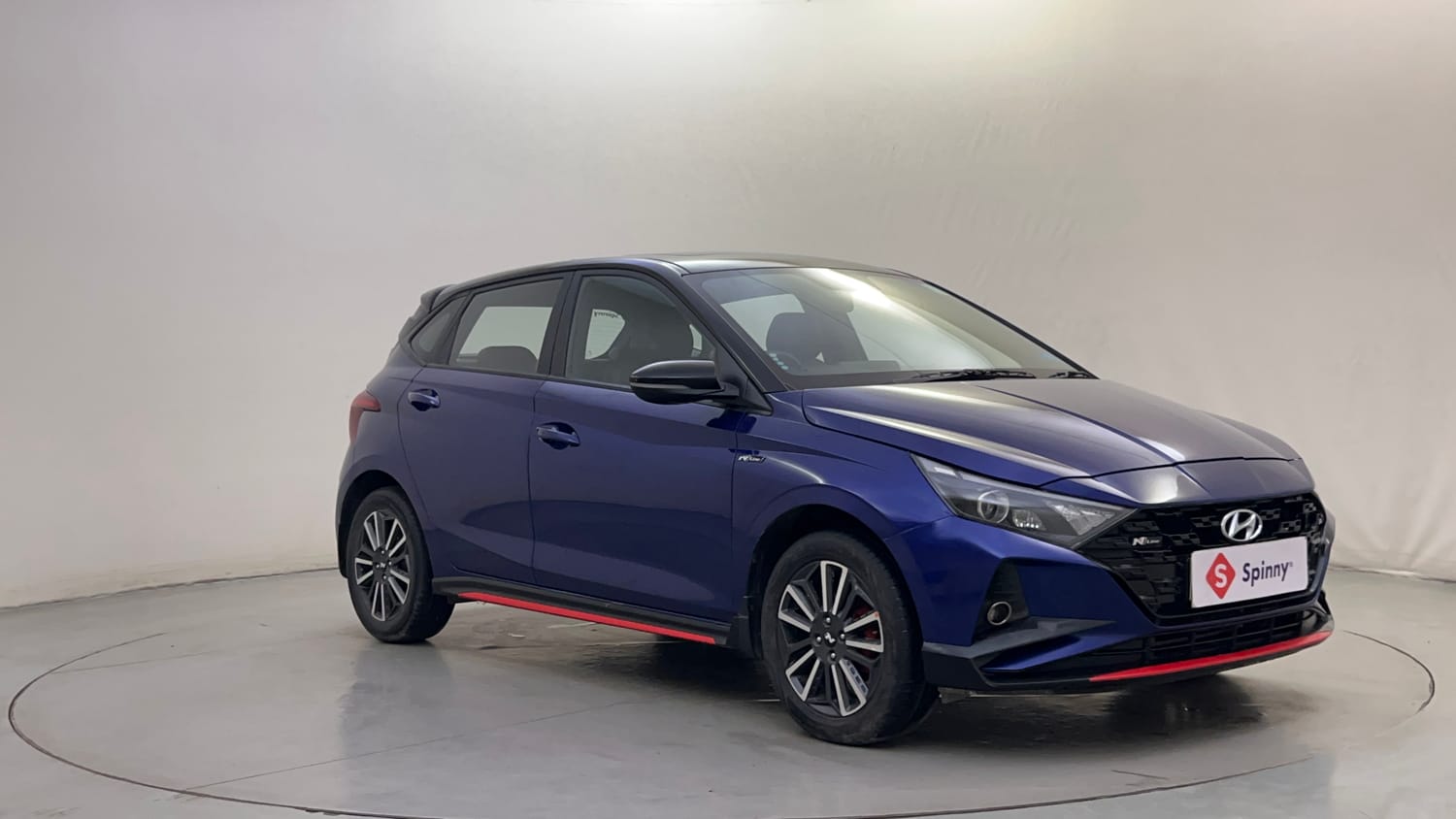 Used 2022 Hyundai i20 N Line N8 1.0 Turbo DCT Dual Tone Petrol Automatic exterior RIGHT FRONT CORNER VIEW