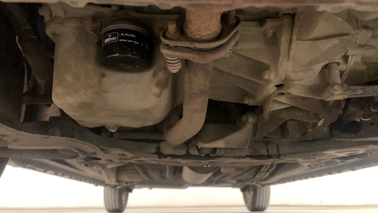 Used 2017 Maruti Suzuki Ignis Alpha MT Petrol Dual Tone Petrol Manual extra FRONT LEFT UNDERBODY VIEW