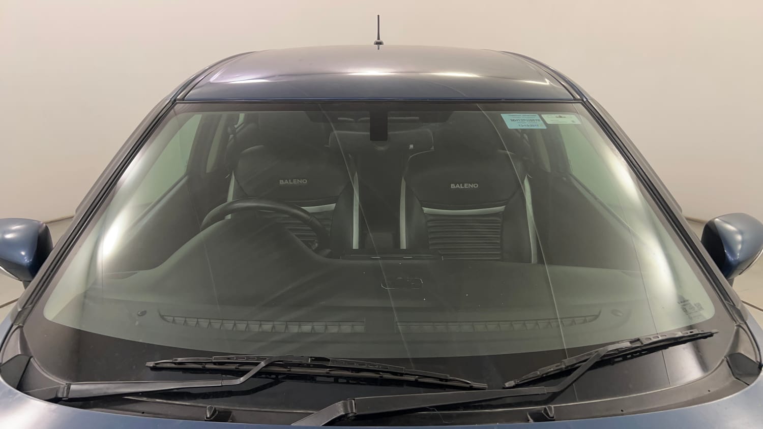 Used 2017 Maruti Suzuki Baleno Alpha 1.2 Petrol Manual exterior FRONT WINDSHIELD VIEW