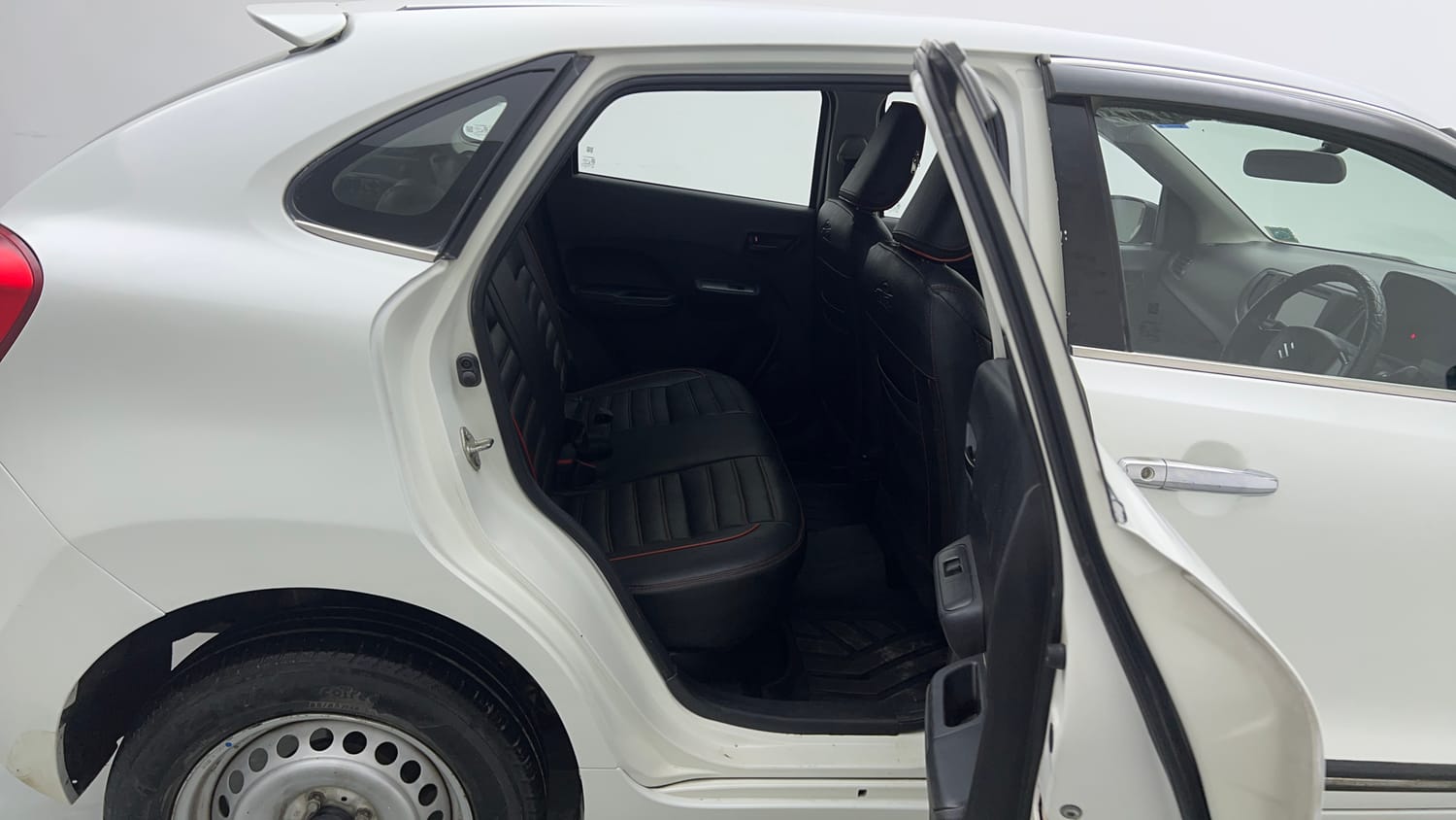 Used 2021 Maruti Suzuki Baleno Sigma Petrol Manual interior RIGHT SIDE REAR DOOR CABIN VIEW