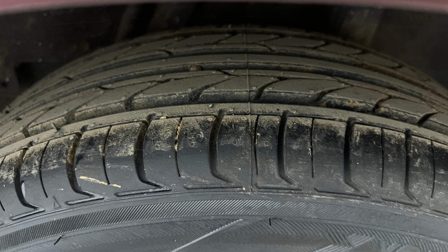 Used 2015 Honda Jazz VX Petrol Petrol Manual tyres LEFT REAR TYRE TREAD VIEW