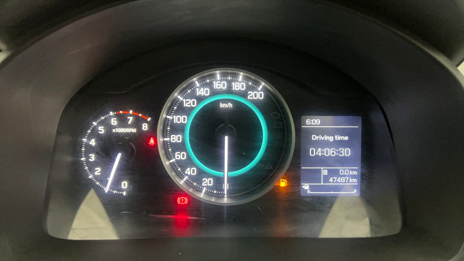 Used 2022 Maruti Suzuki Ignis Zeta 1.2 MT Petrol Manual interior CLUSTERMETER VIEW