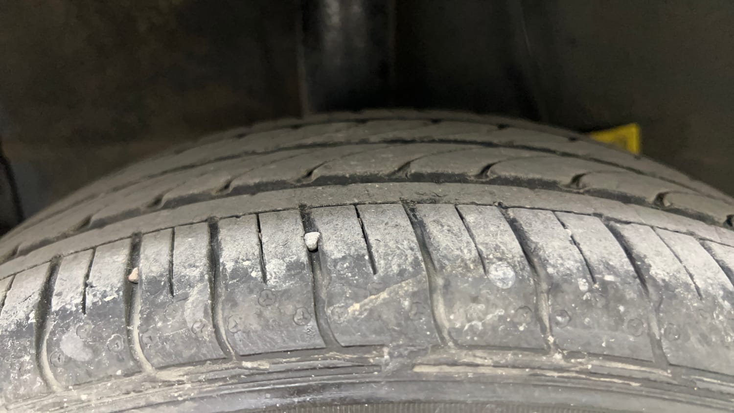 Used 2022 Hyundai Grand i10 Nios Asta AMT 1.2 Kappa VTVT Petrol Automatic tyres RIGHT REAR TYRE TREAD VIEW