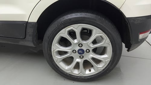 Used 2018 Ford EcoSport Titanium + 1.5L Ti-VCT AT Petrol Automatic tyres LEFT REAR TYRE RIM VIEW