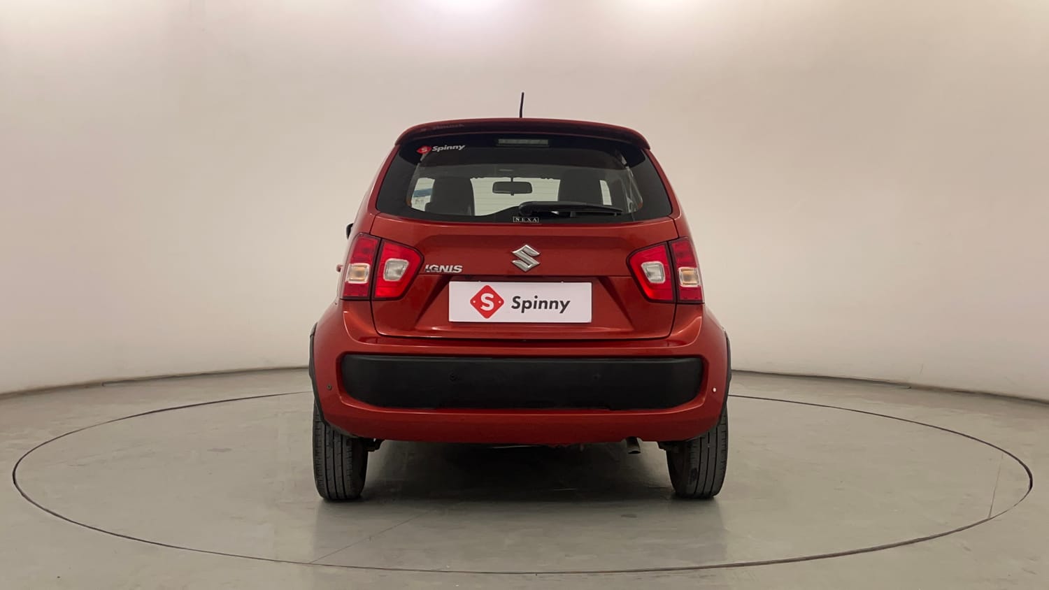 Used 2017 Maruti Suzuki Ignis Alpha MT Petrol Dual Tone Petrol Manual exterior BACK VIEW